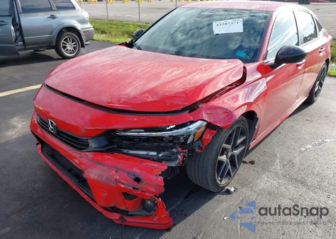 2024 Honda Civic Sport z USA, uszkodzony, nr VIN 2HGFE2F54RH570801